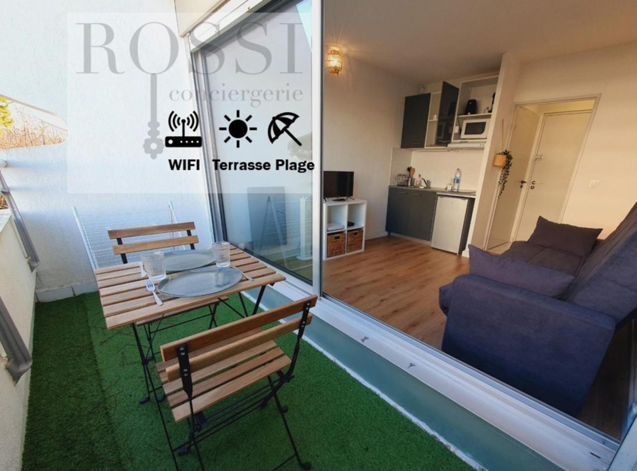 Suite Thalassa 1Ere Ligne Plages Du Couchant Wifi - Rossiconciergerie - Linge Inclus ลา กร็องเดอ-ม็อต ภายนอก รูปภาพ
